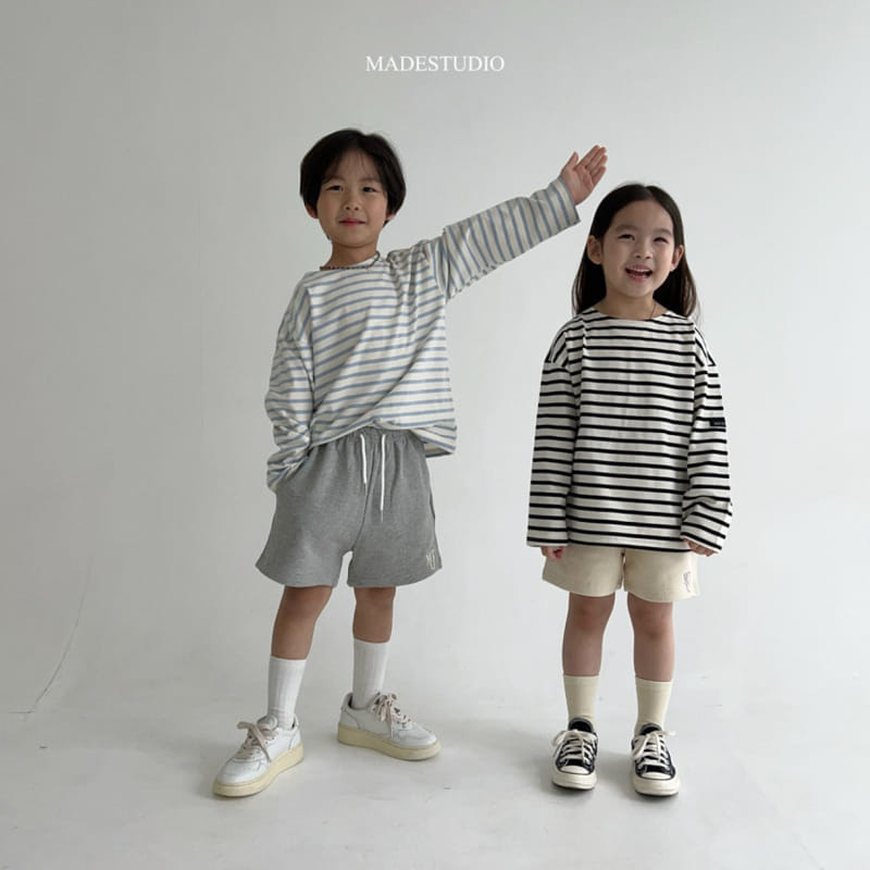 Made Studio - Korean Children Fashion - #discoveringself - Simle Embroidery Tee - 8