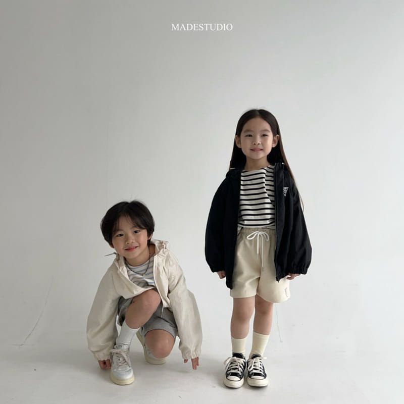 Made Studio - Korean Children Fashion - #fashionkids - Simle Embroidery Tee - 9