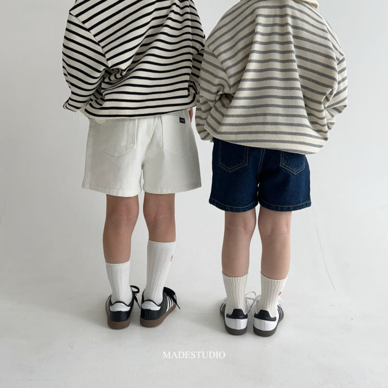 Made Studio - Korean Children Fashion - #fashionkids - ST Collar Tee - 6