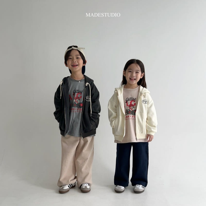 Made Studio - Korean Children Fashion - #littlefashionista - Studio Zip Up - 2