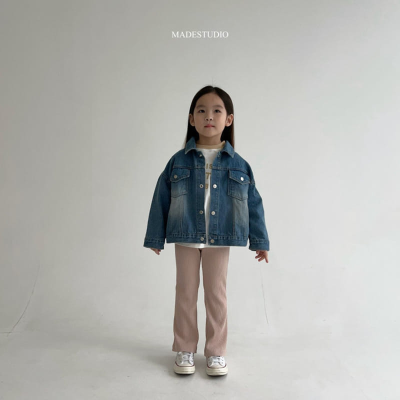 Made Studio - Korean Children Fashion - #minifashionista - Rib Pants - 10