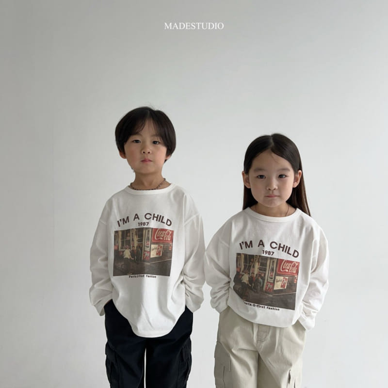 Made Studio - Korean Children Fashion - #minifashionista - Child Tee - 9