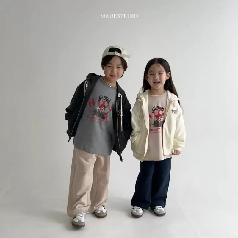 Made Studio - Korean Children Fashion - #magicofchildhood - Studio Zip Up - 4