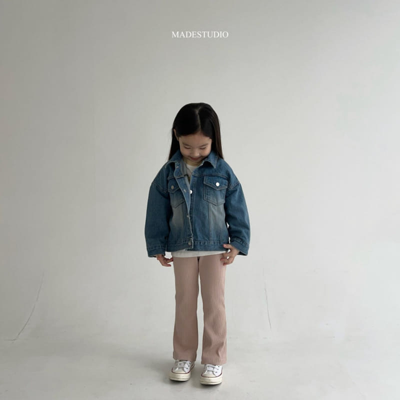 Made Studio - Korean Children Fashion - #prettylittlegirls - Rib Pants - 11