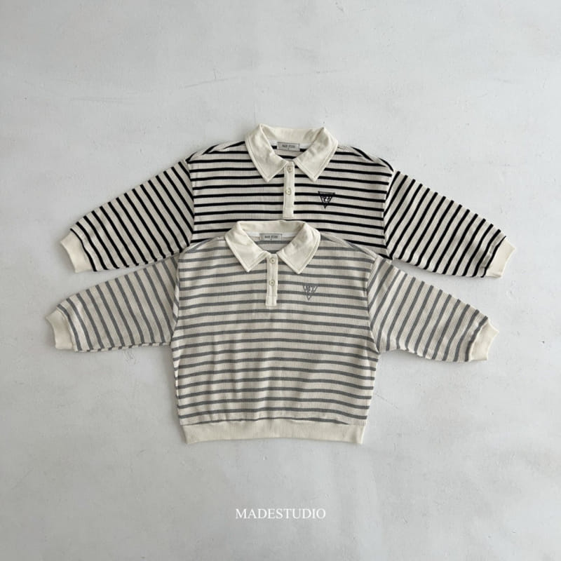 Made Studio - Korean Children Fashion - #stylishchildhood - ST Collar Tee