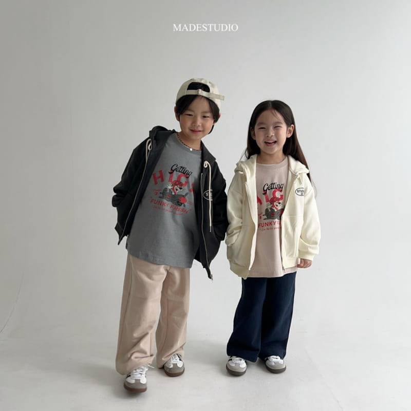 Made Studio - Korean Children Fashion - #todddlerfashion - Ms Long Pants - 8