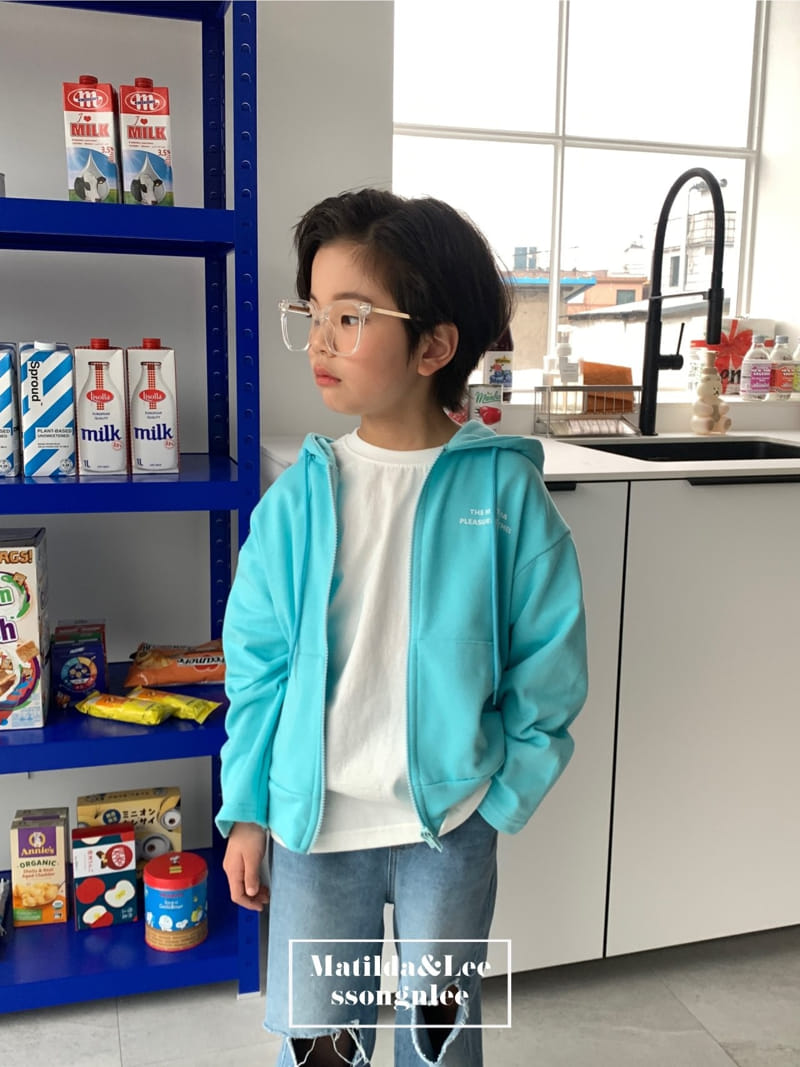 Matilda & Lee - Korean Children Fashion - #littlefashionista - Matilda Hoody Zip Up