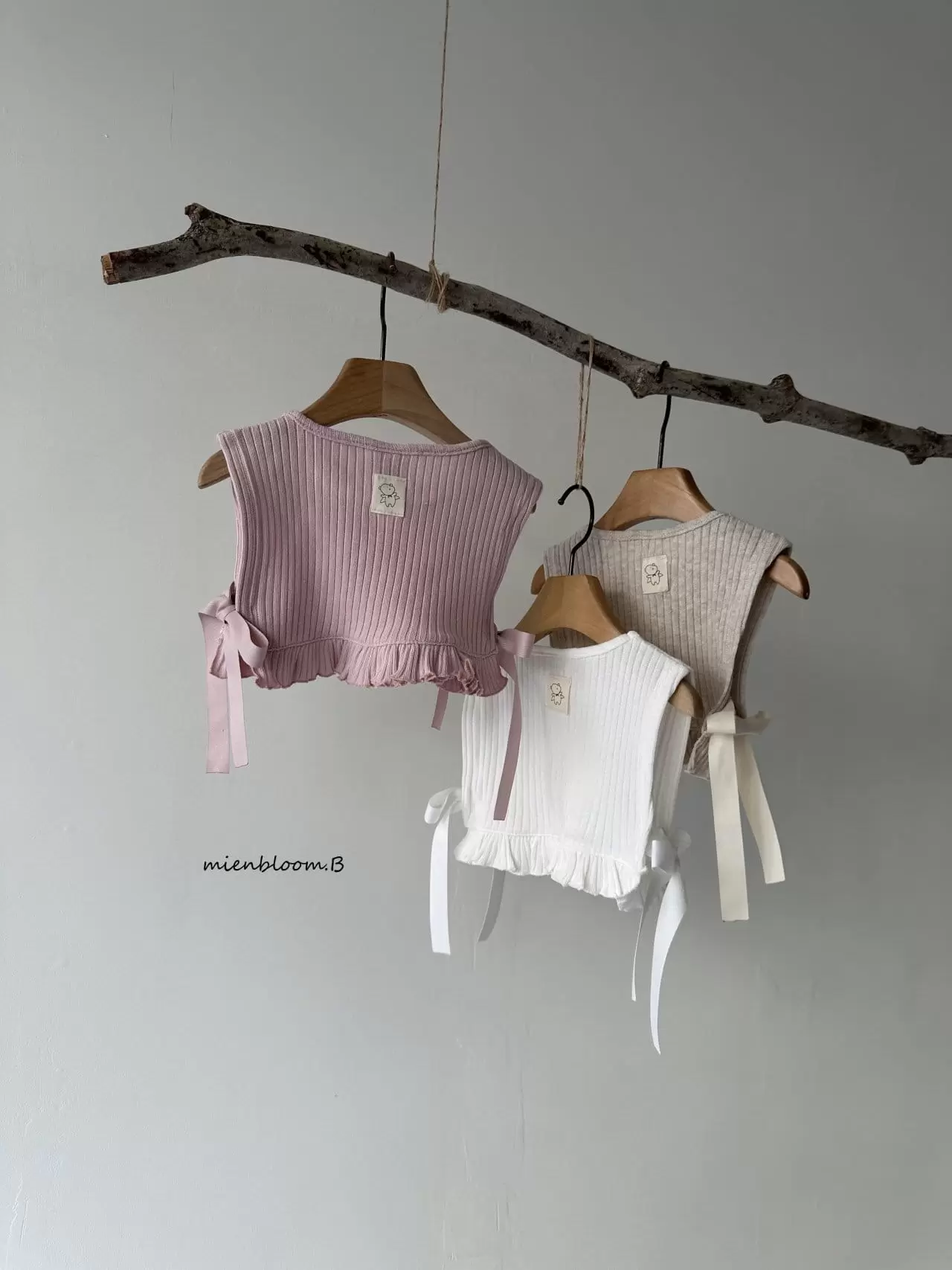 Mienbloom B - Korean Baby Fashion - #babyoninstagram - Bebe Pepero Bustier - 3