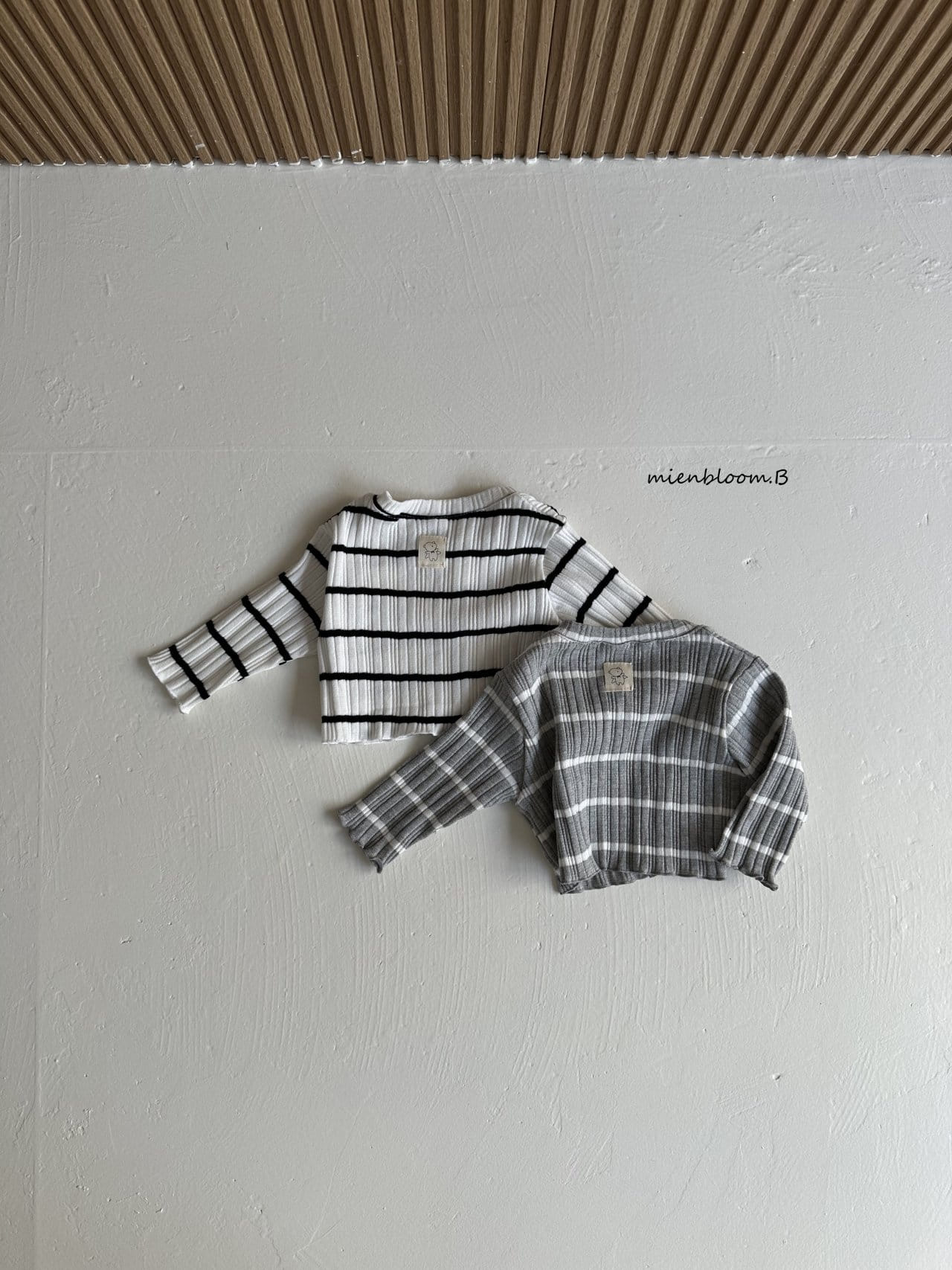 Mienbloom B - Korean Baby Fashion - #babyootd - Bebe Roa Rib Cardigan  - 5