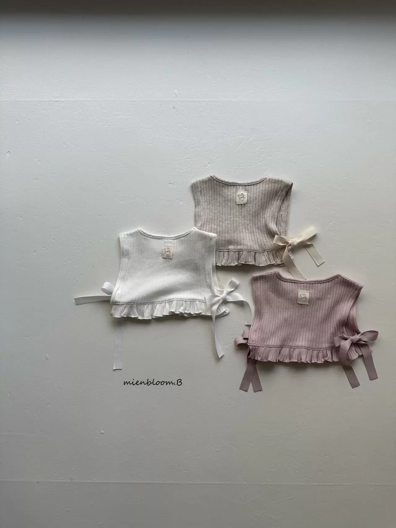 Mienbloom B - Korean Baby Fashion - #babyoutfit - Bebe Pepero Bustier - 5