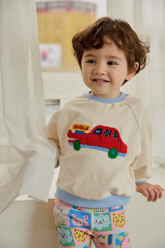 Mimico - Korean Children Fashion - #kidsstore - Handle Car Tee - 10