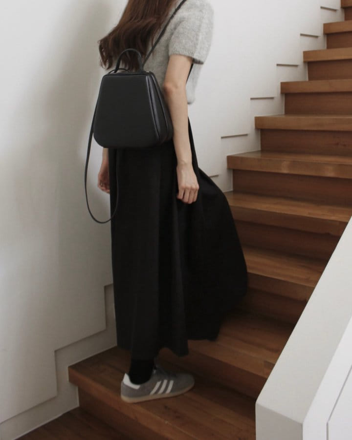 Moani - Korean Women Fashion - #restrostyle - Noir Back Banded Flare Pleats Skirt - 4