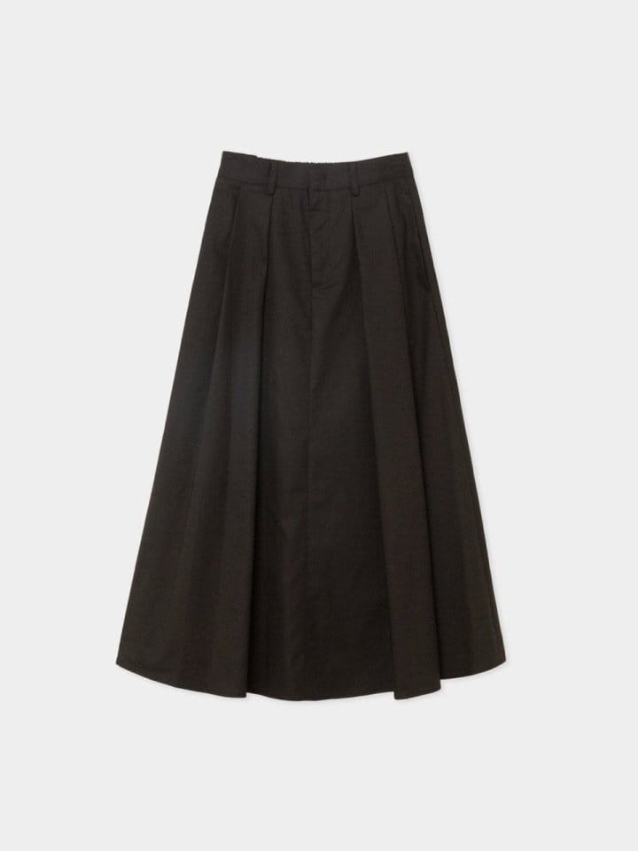 Moani - Korean Women Fashion - #womensfashion - Noir Back Banded Flare Pleats Skirt - 11