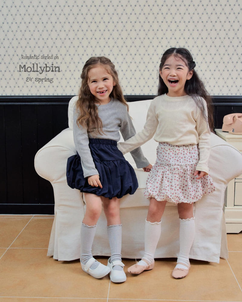 Mollybin - Korean Children Fashion - #Kfashion4kids - Bubble Mini Skirt - 7