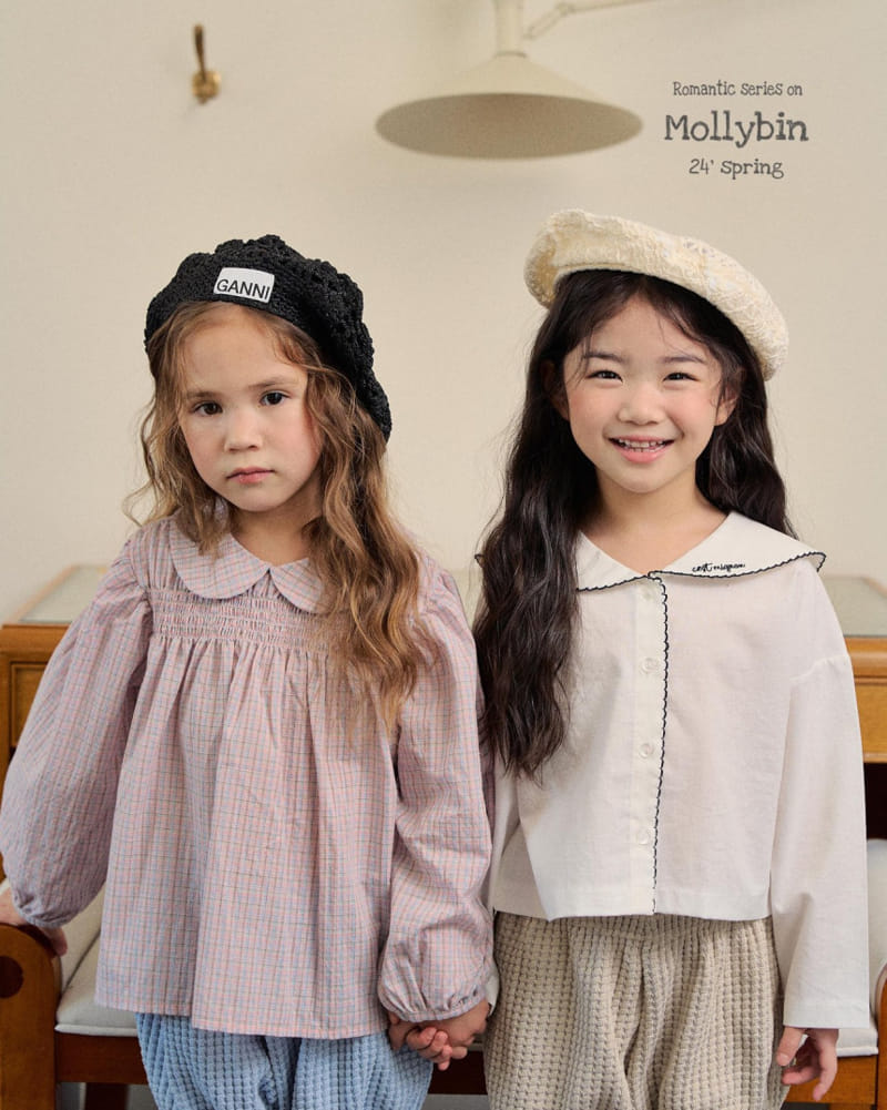 Mollybin - Korean Children Fashion - #childrensboutique - Mignon Crop Blouse - 10