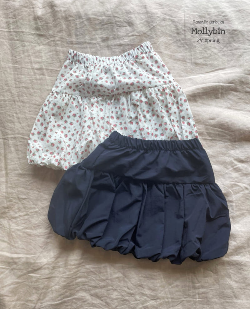 Mollybin - Korean Children Fashion - #designkidswear - Bubble Mini Skirt