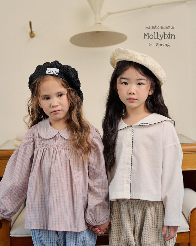 Mollybin - Korean Children Fashion - #designkidswear - Mignon Crop Blouse - 11