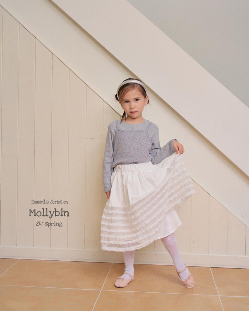 Mollybin - Korean Children Fashion - #designkidswear - Bbe Frill Skirt With Mom - 10