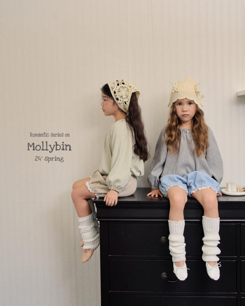 Mollybin - Korean Children Fashion - #designkidswear - Rose Shirring Tee - 9