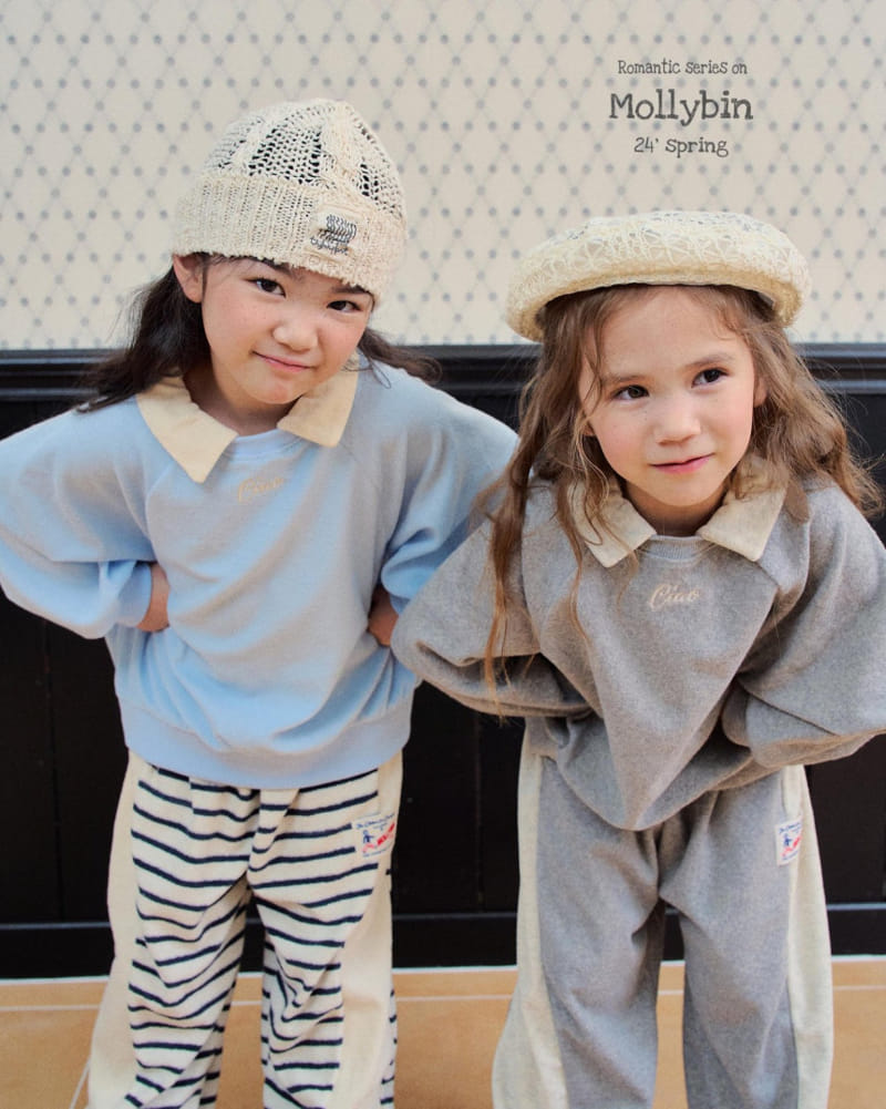 Mollybin - Korean Children Fashion - #designkidswear - Ciao Collar Sweatshirt - 4