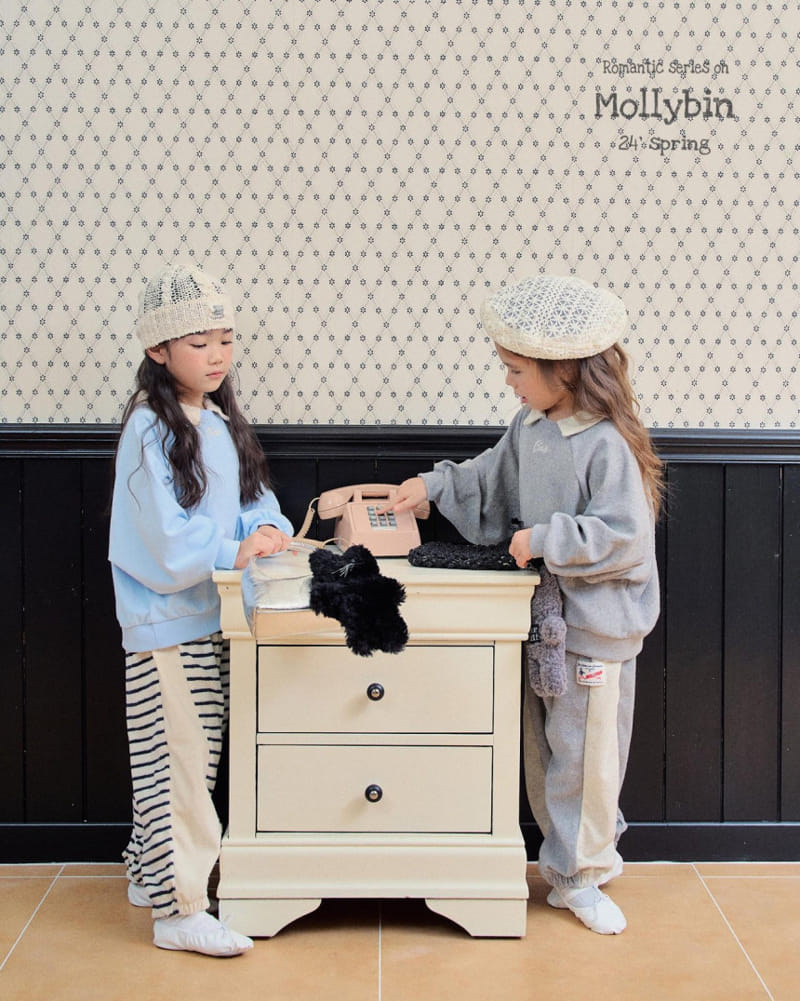 Mollybin - Korean Children Fashion - #fashionkids - Label Jogger Pants - 6