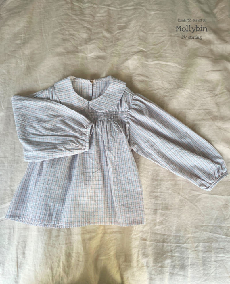 Mollybin - Korean Children Fashion - #kidsshorts - Smoking Blouse