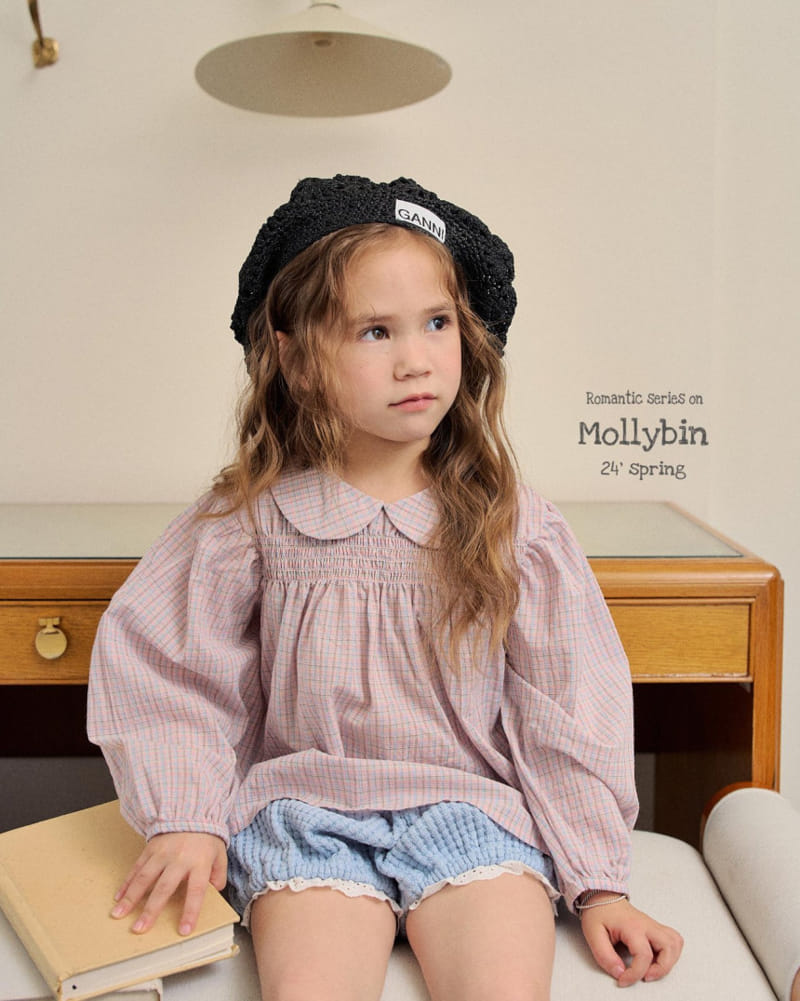 Mollybin - Korean Children Fashion - #kidzfashiontrend - Smoking Blouse - 3