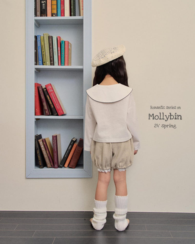 Mollybin - Korean Children Fashion - #magicofchildhood - Mignon Crop Blouse - 5