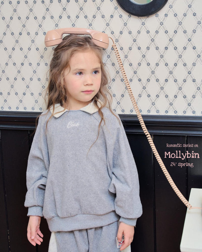 Mollybin - Korean Children Fashion - #magicofchildhood - Ciao Collar Sweatshirt - 11