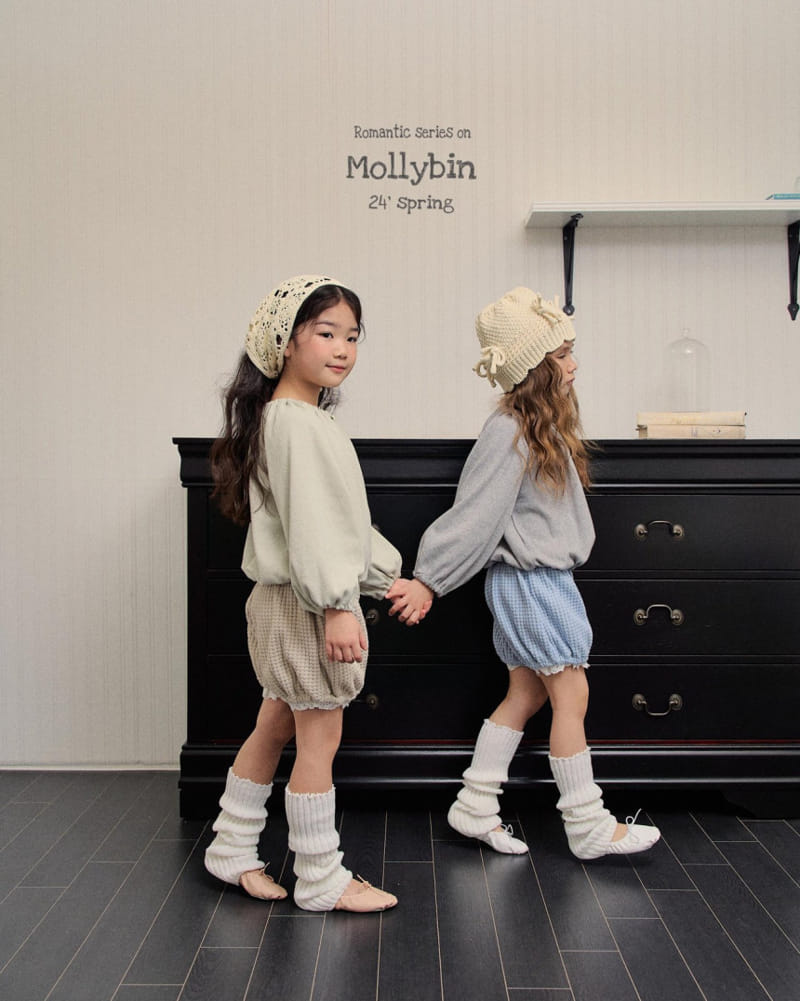 Mollybin - Korean Children Fashion - #minifashionista - Pumpkin Lace Pants - 8