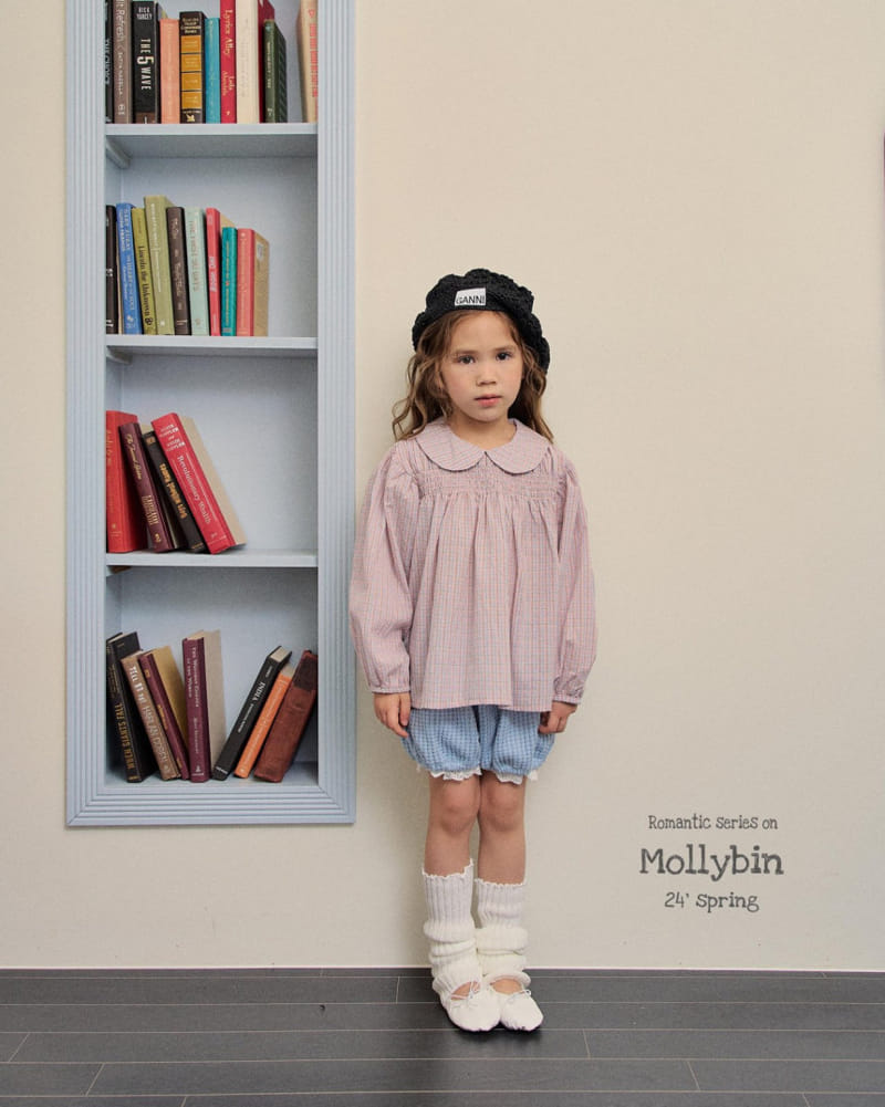 Mollybin - Korean Children Fashion - #minifashionista - Smoking Blouse - 7