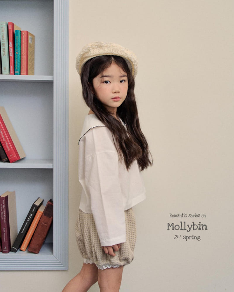 Mollybin - Korean Children Fashion - #minifashionista - Mignon Crop Blouse - 6