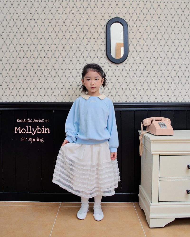 Mollybin - Korean Children Fashion - #prettylittlegirls - Bbe Frill Skirt With Mom - 6