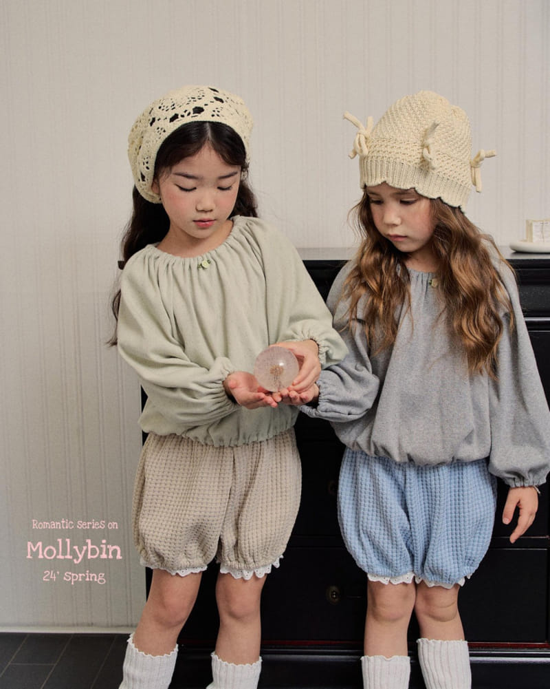 Mollybin - Korean Children Fashion - #prettylittlegirls - Rose Shirring Tee - 5