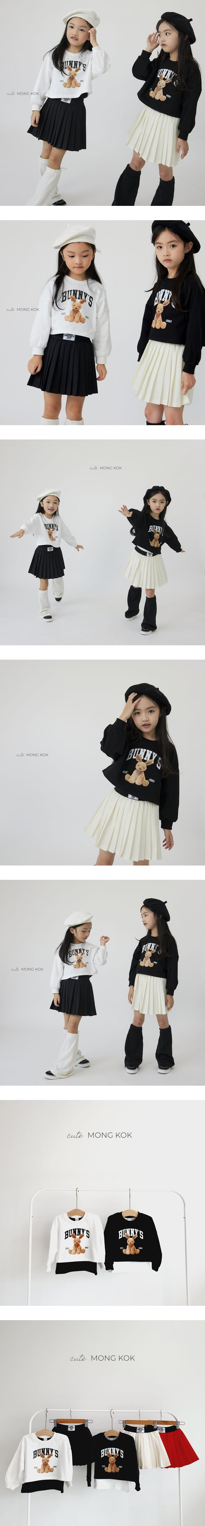 Mong Kok - Korean Children Fashion - #magicofchildhood - Bunny Double Tee - 2