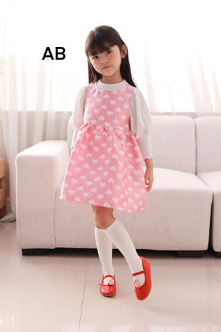 Muy Bien - Korean Children Fashion - #littlefashionista - Heart Dress