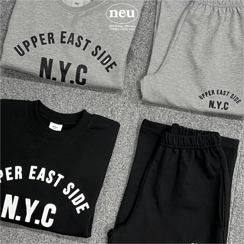 Neu - Korean Children Fashion - #designkidswear - NYC Top Bottom Set - 8