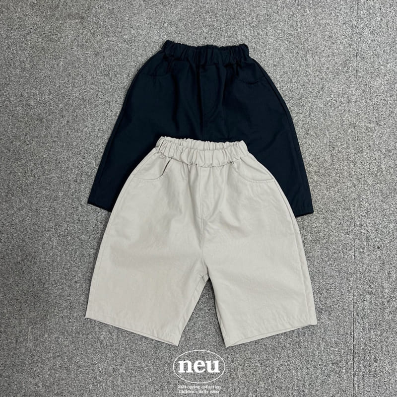 Neu - Korean Children Fashion - #magicofchildhood - Abang Cropped Shorts - 3