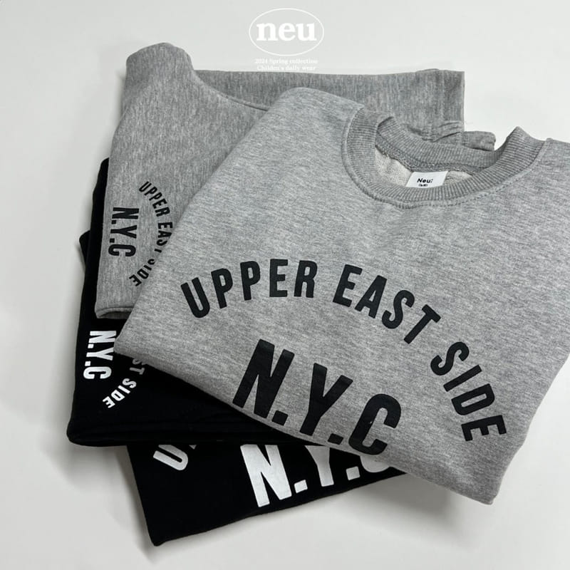 Neu - Korean Children Fashion - #minifashionista - NYC Top Bottom Set - 4