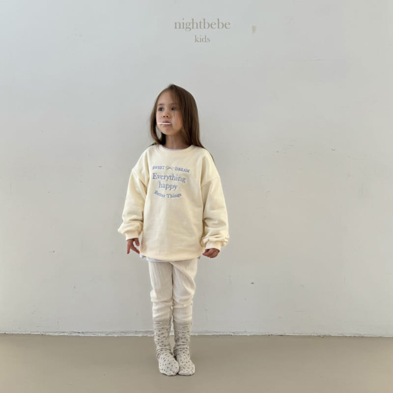 Night Bebe - Korean Children Fashion - #Kfashion4kids - Sweet Dream Sweatshirt - 8