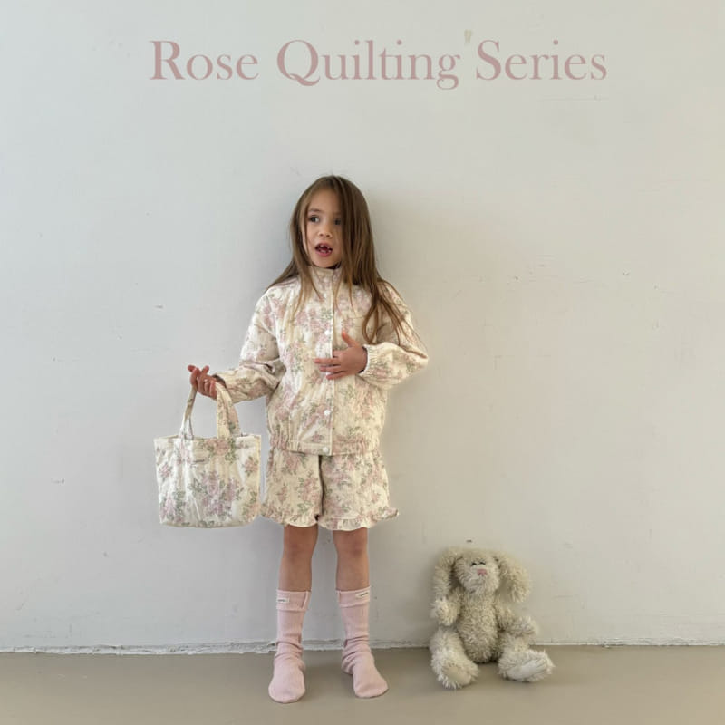 Night Bebe - Korean Children Fashion - #childrensboutique - Rose Quilting Bag - 2