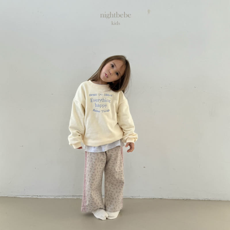 Night Bebe - Korean Children Fashion - #kidzfashiontrend - Sweet Dream Sweatshirt - 7