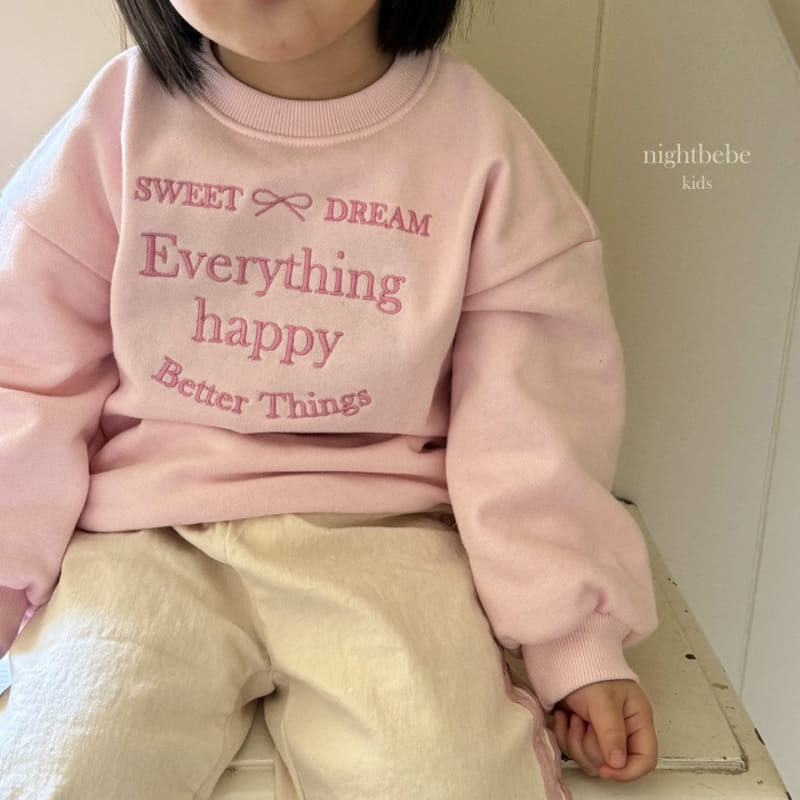 Night Bebe - Korean Children Fashion - #littlefashionista - Sweet Dream Sweatshirt - 9