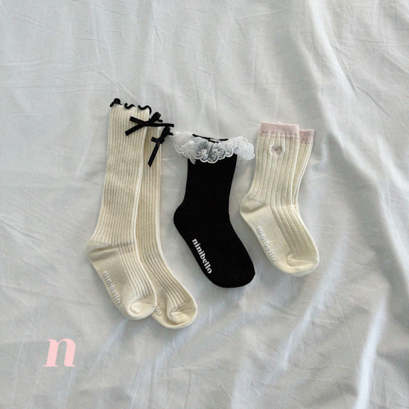 Ninibello - Korean Baby Fashion - #babyootd - Lady Socks Set - 4