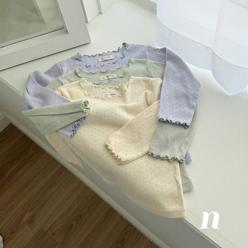 Ninibello - Korean Children Fashion - #Kfashion4kids - Heidi Eyelet Tee