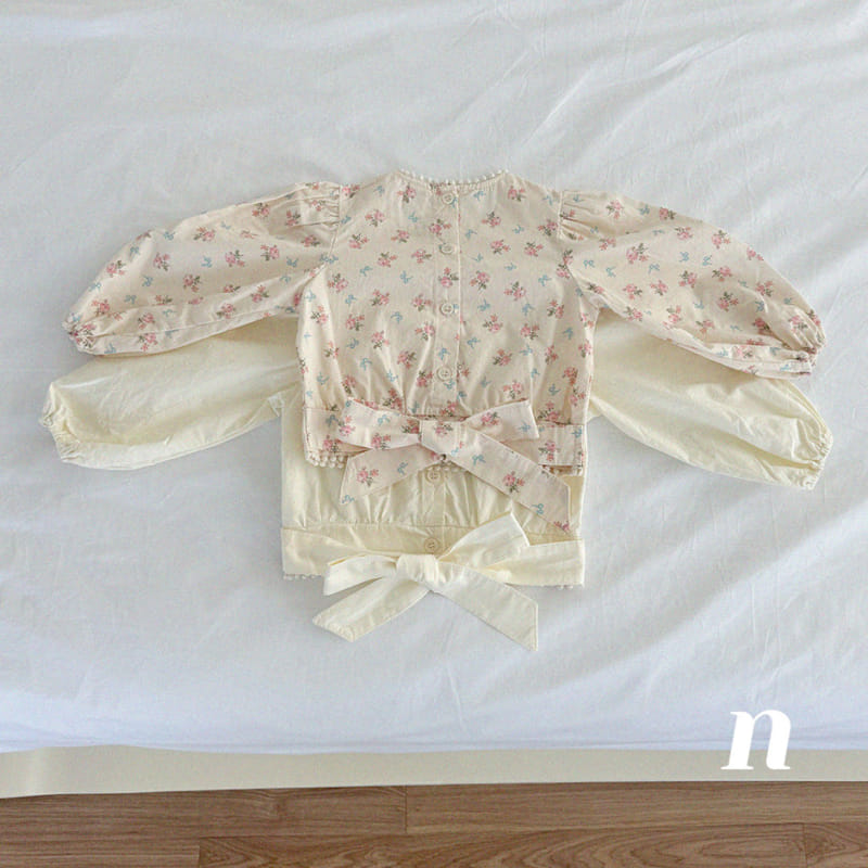 Ninibello - Korean Children Fashion - #Kfashion4kids - Loen Back Ribbon Blouse - 5