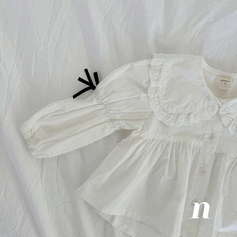 Ninibello - Korean Children Fashion - #childofig - Rozi Collar Blouse - 7