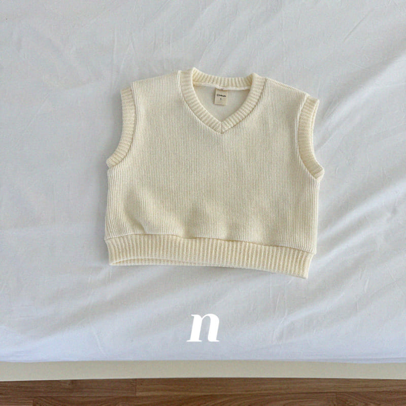 Ninibello - Korean Children Fashion - #designkidswear - Soft Knit Vest - 4