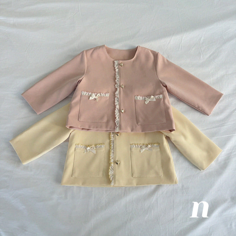 Ninibello - Korean Children Fashion - #designkidswear - Forever Ribbon Jacket - 4