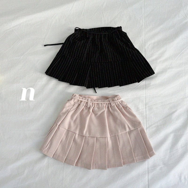 Ninibello - Korean Children Fashion - #fashionkids - Modern Belt Skirt - 5